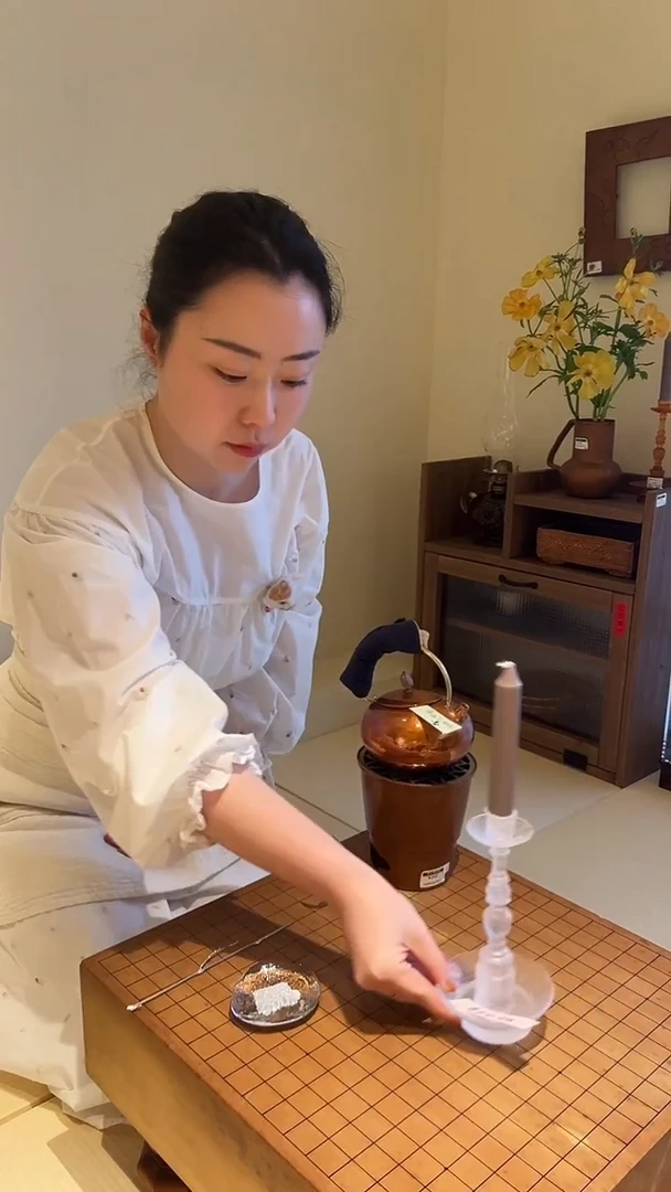 带***姑茶道摆件0000藏清瑜老师茶器一套4698