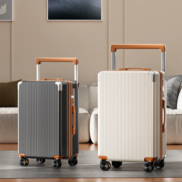 行李箱女2024新款宽拉杆20寸26登机箱高级感大容量旅行箱密码皮箱