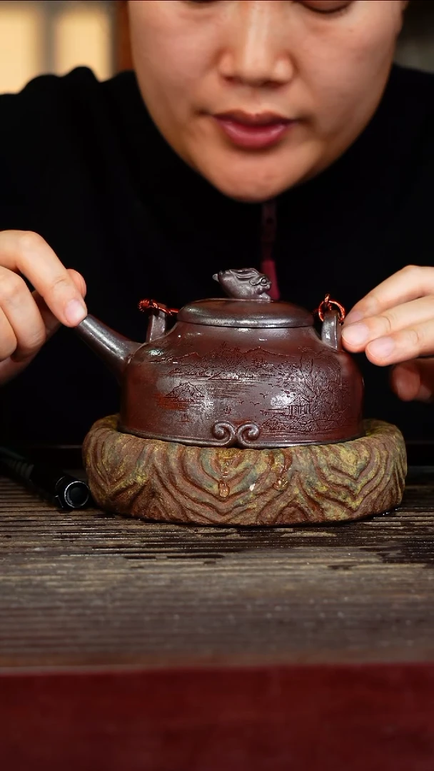 宜兴原矿紫砂壶茶壶宜兴原矿紫砂壶茶壶300C