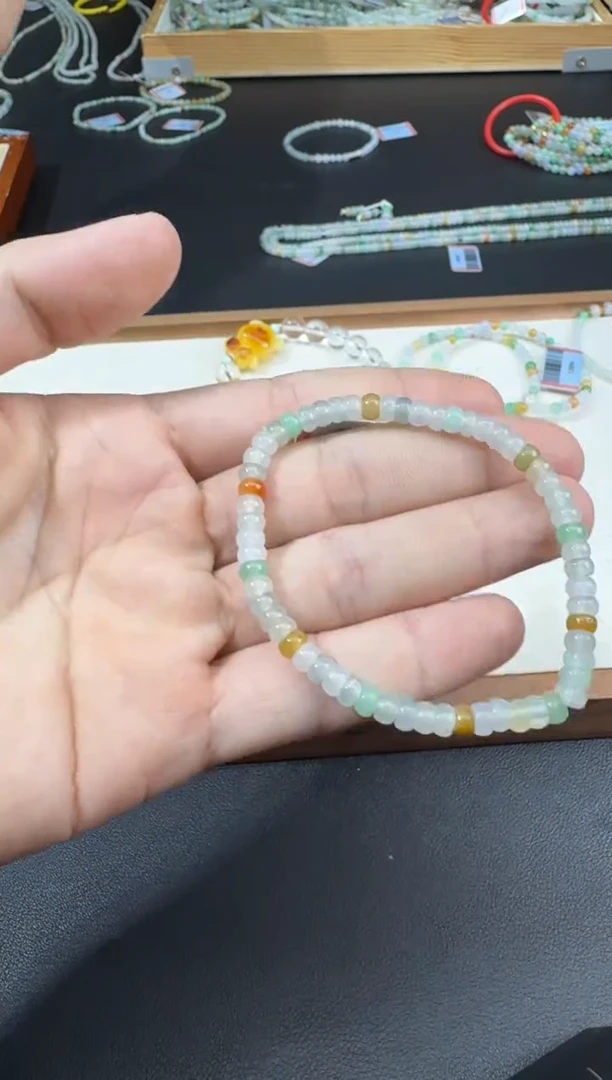 未镶嵌手串翡翠S0923-S1680-321