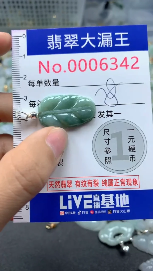 颈饰未镶嵌翡翠6342