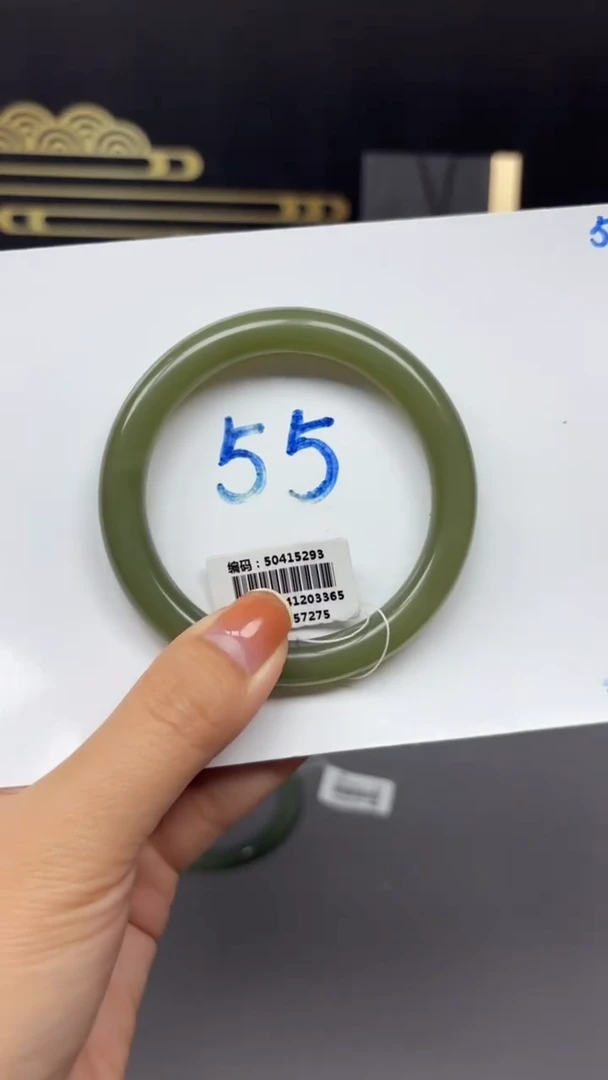 未镶嵌手镯和田玉5293