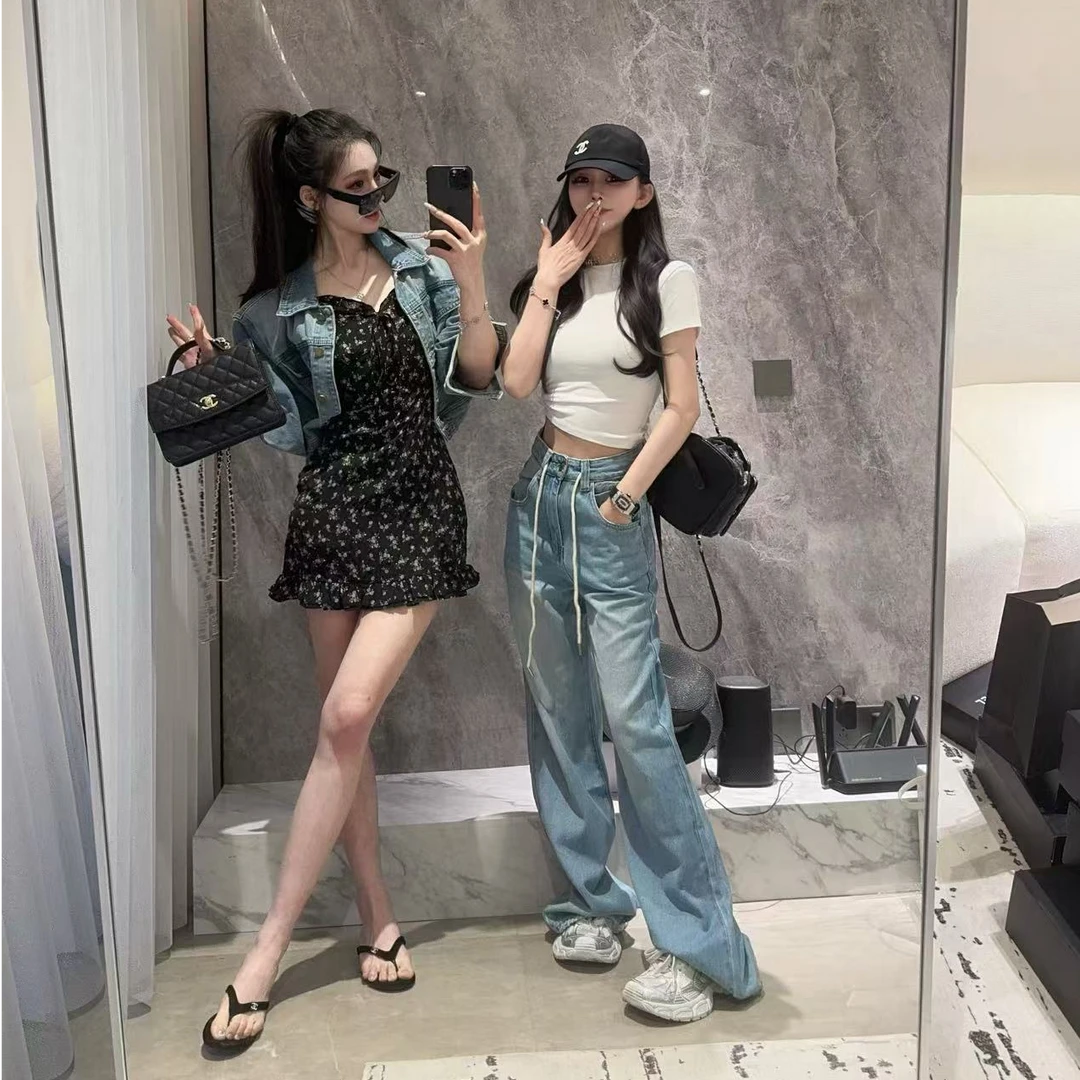 【小心姬】花语轻梦时尚辣妹碎花连衣裙