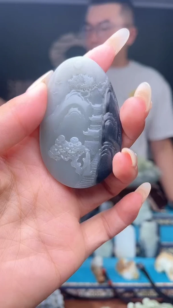 未镶嵌和田玉挂件1