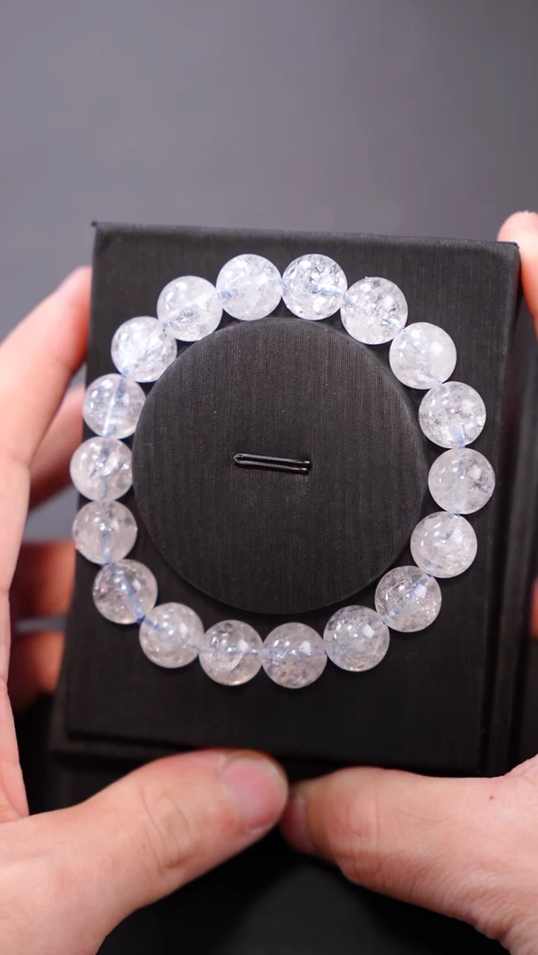 【闪购商品】水晶单圈未镶嵌Q037白阿赛单圈11mm