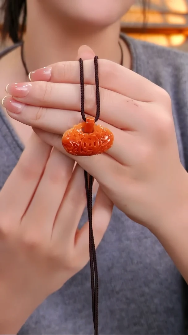 颈饰未镶嵌翡翠国风