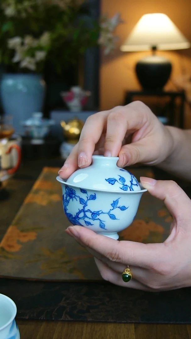 牡丹花盖碗111111