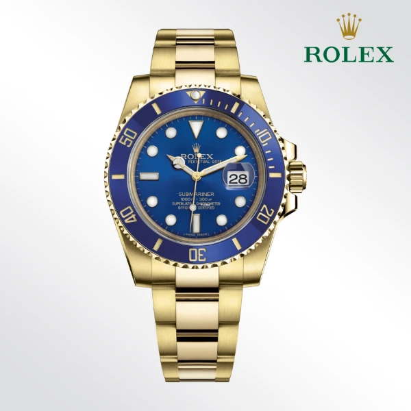 99新 Rolex/劳力士 全金蓝水鬼/116618/表径40mm/公价278600