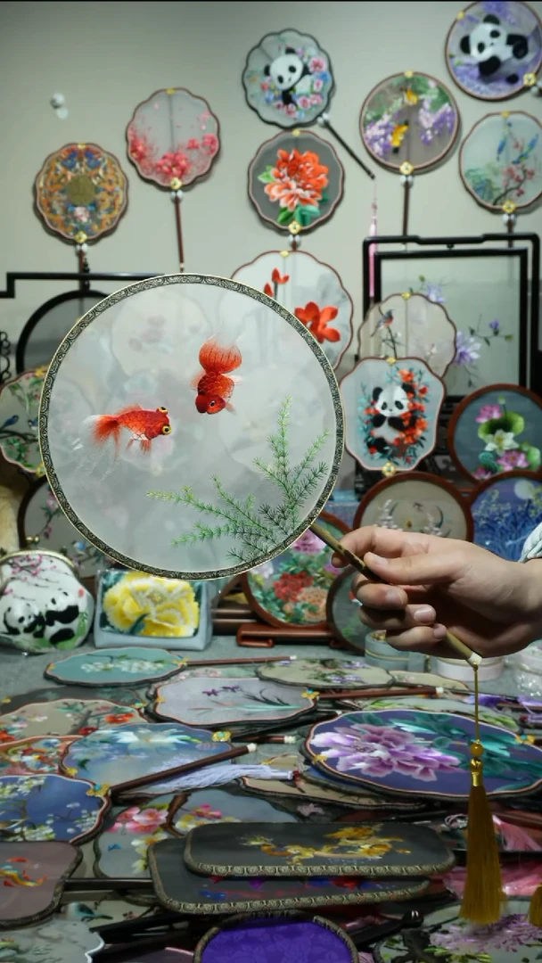 刺绣纯手工苏绣艺术品