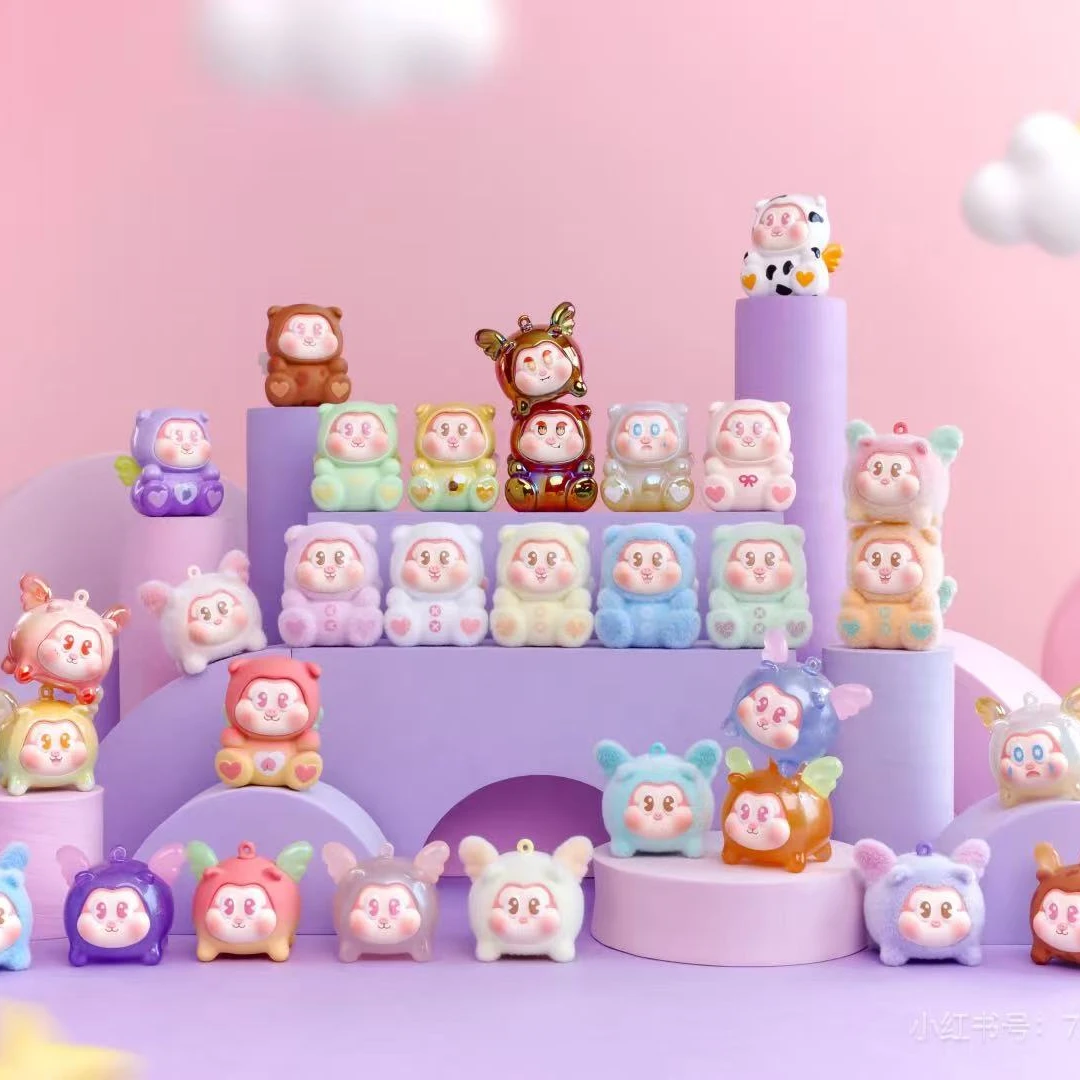 【拆盒】飞天猪系列迷你盲盒