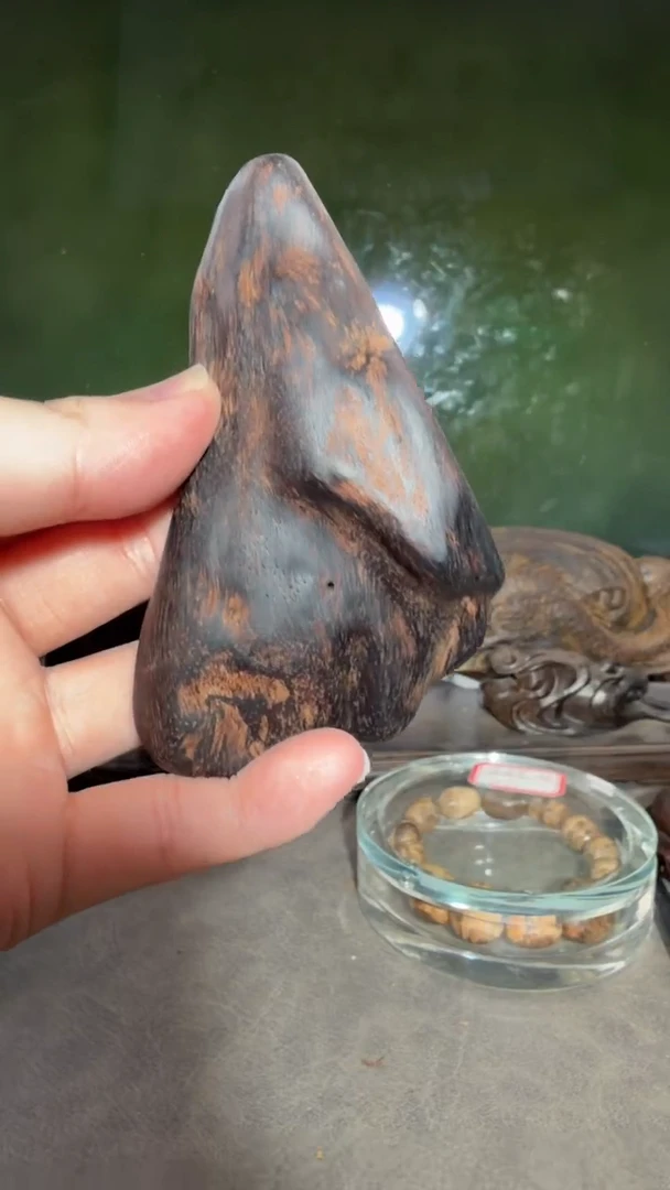 沉香手把件多样性发一