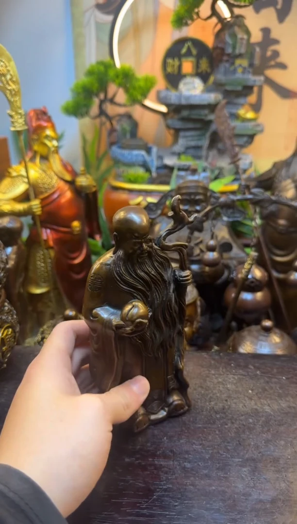 潼潼古铜只卖真铜! （福禄寿3）