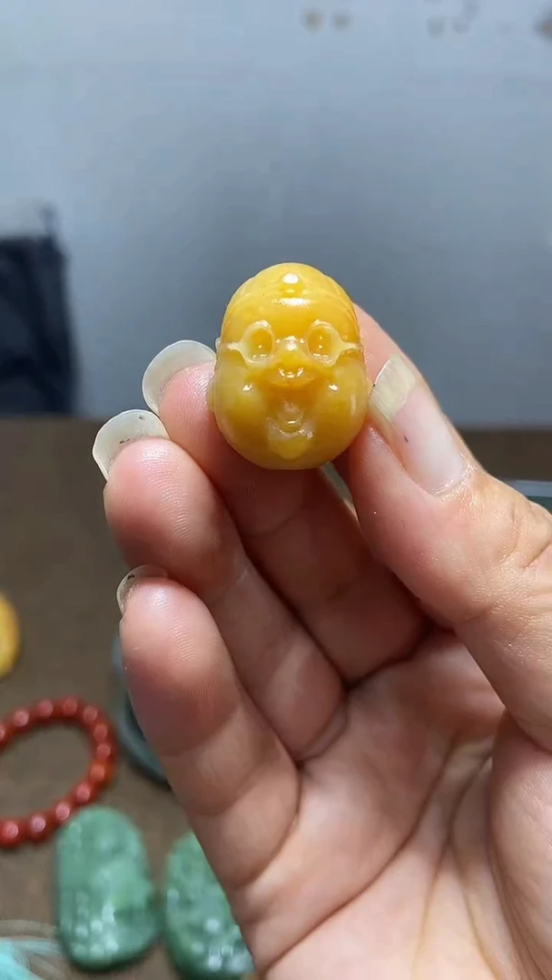 和田玉未镶嵌挂件1