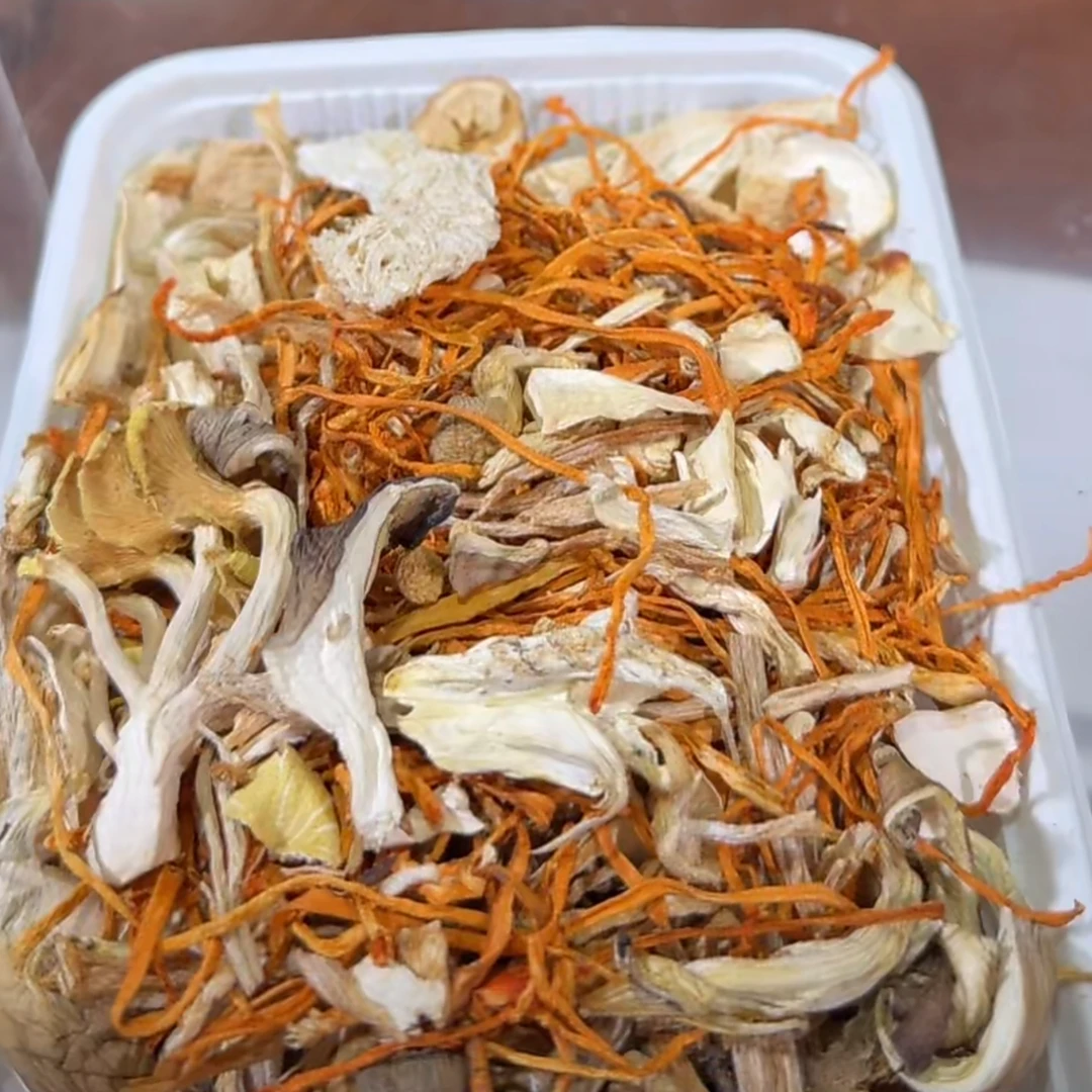 野茸精粹菌汤包 干菌包