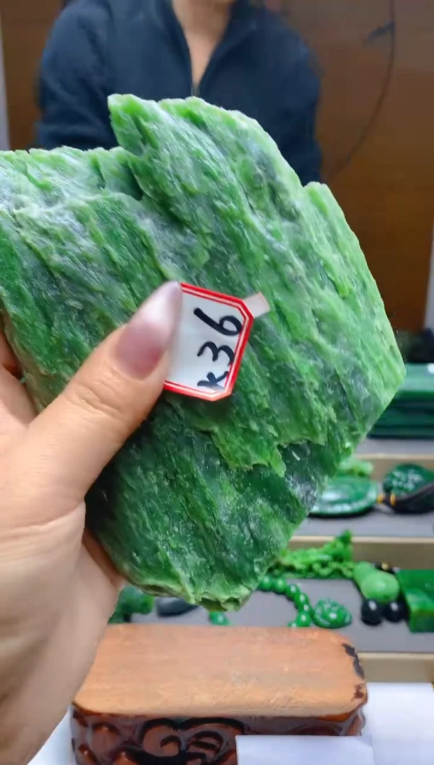 【闪购商品】和田玉（碧玉）珠宝半成品未镶嵌1