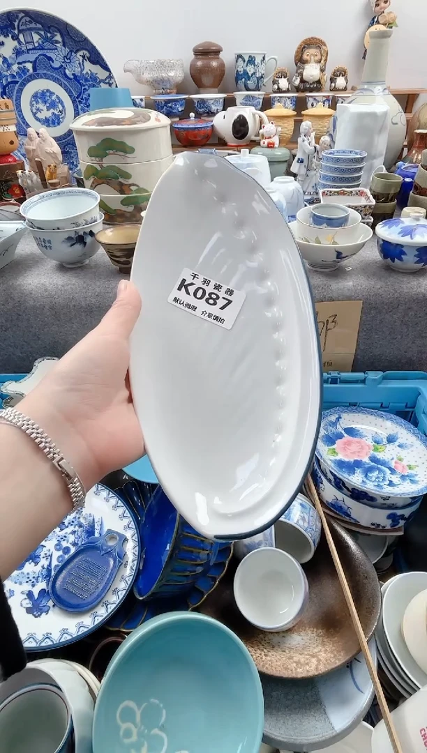 日式墨*白默认微瑕千羽K087