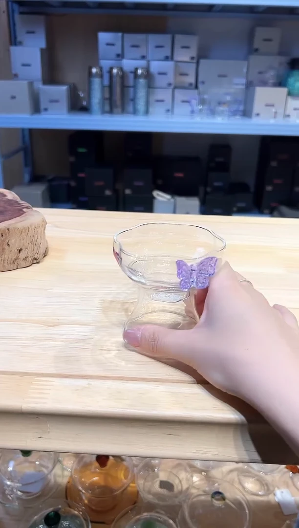 禾器蝶梦茶漏浅紫色