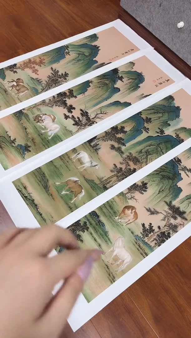 国画九霄甄选国画作品112