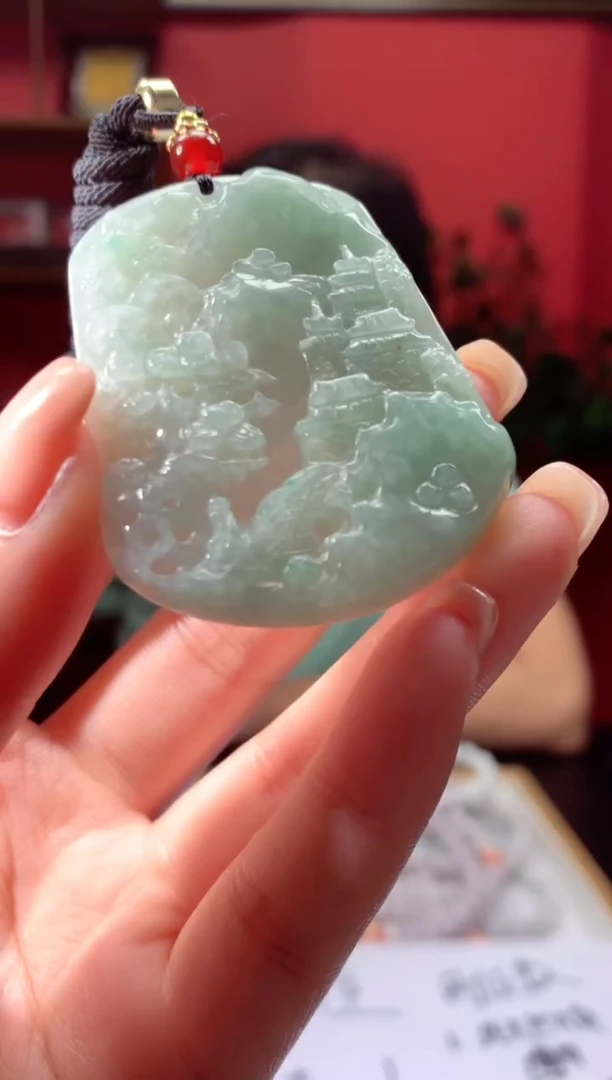 吊坠(不含链)未镶嵌翡翠天然翡翠A货04