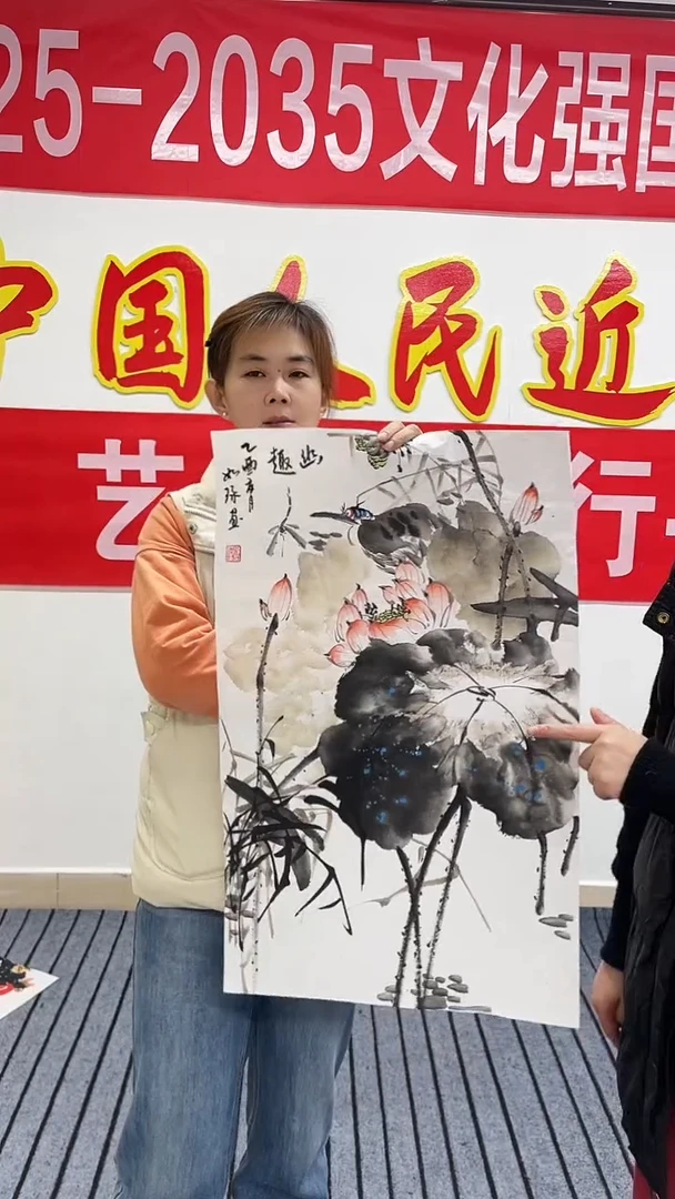 精品国画花鸟作品