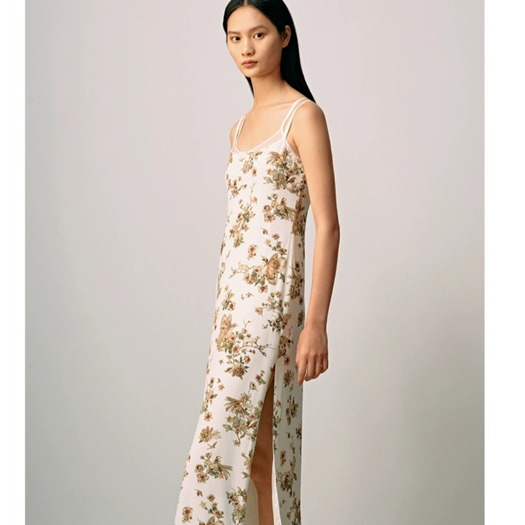 JASON WU【星线好物】气质时尚修身吊带裙子长裙连衣裙