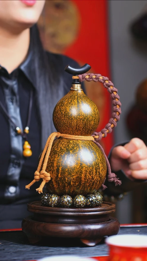 【闪购商品】JL078过年礼臻选大漆酒葫芦