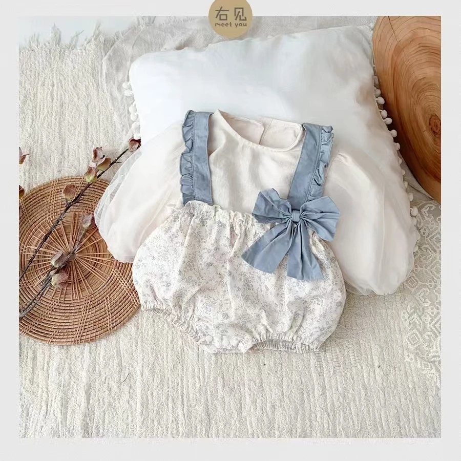 右见-2512006-甜美蝴蝶结哈衣