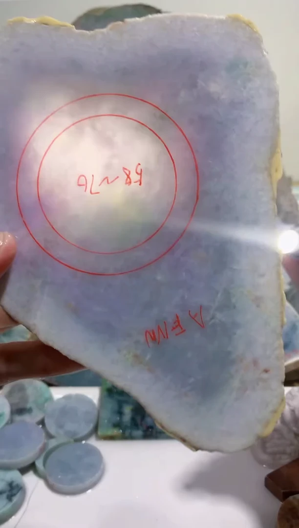裸石翡翠0蒙0翡翠珠宝887