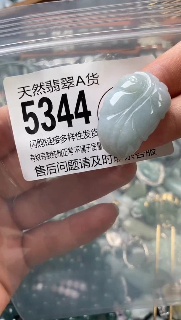 颈饰未镶嵌翡翠翡翠5344