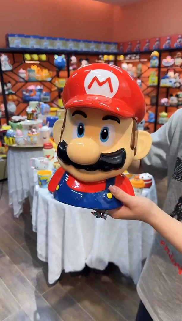 瓷片1@@马里奥陶瓷饼干罐