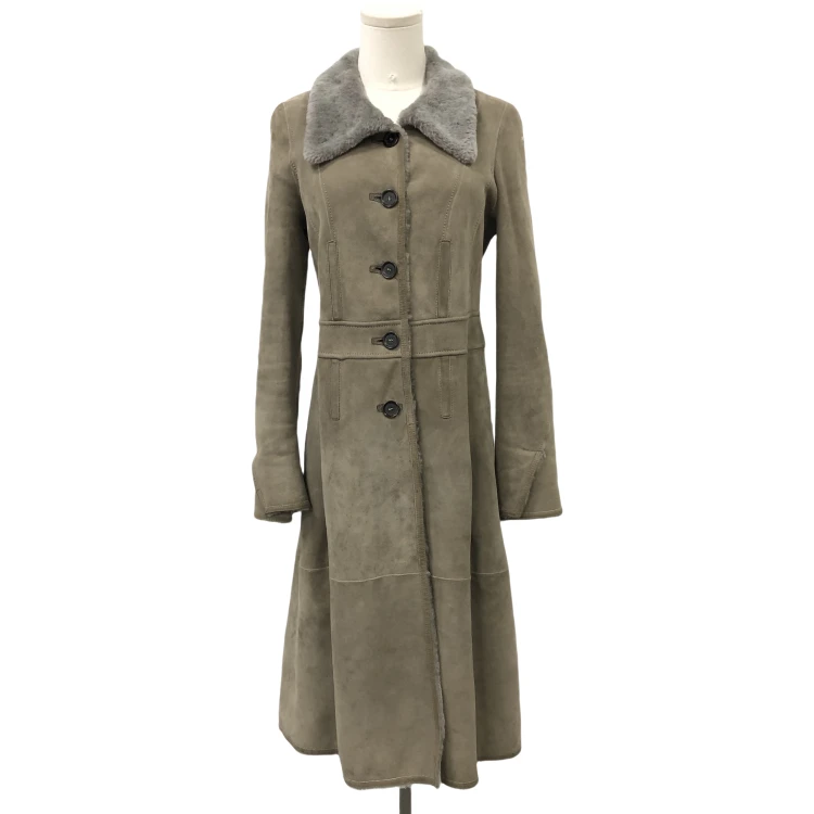 思琳/大衣/95新/羔羊毛皮/[251108MS0008]