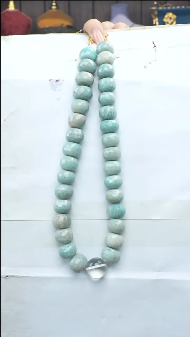 颈饰未镶嵌天河石多样性发一