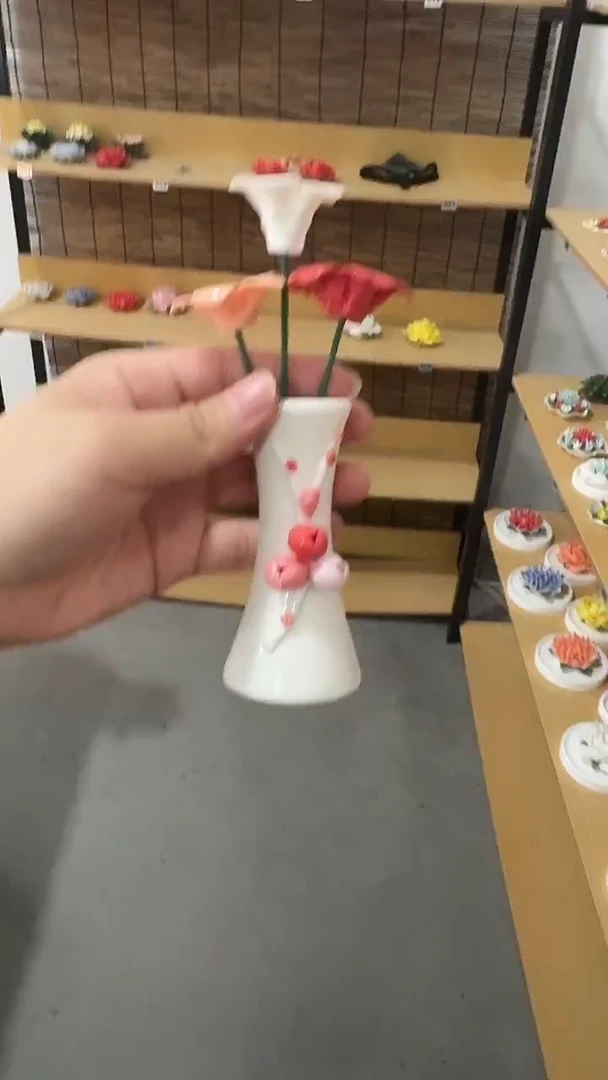 陶瓷陶瓷手捏花