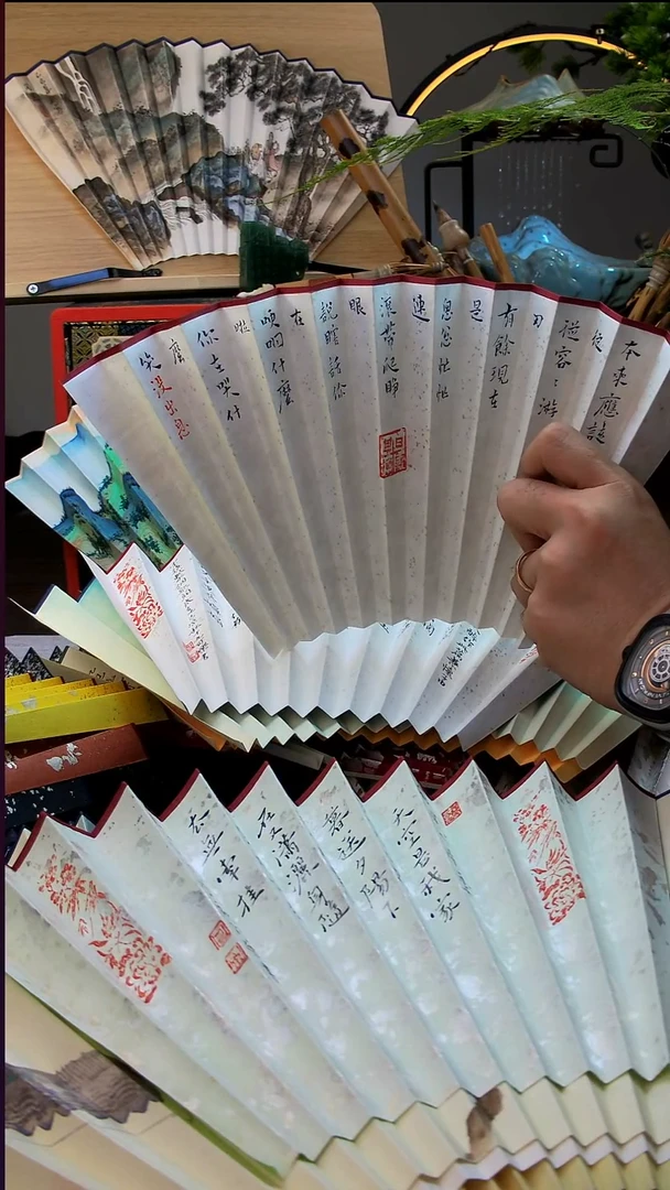 扇子路****X书法扇面  85  2.5  11单