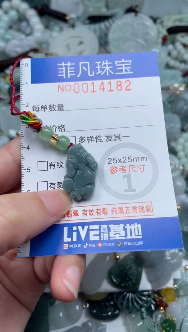 颈饰未镶嵌翡翠14182