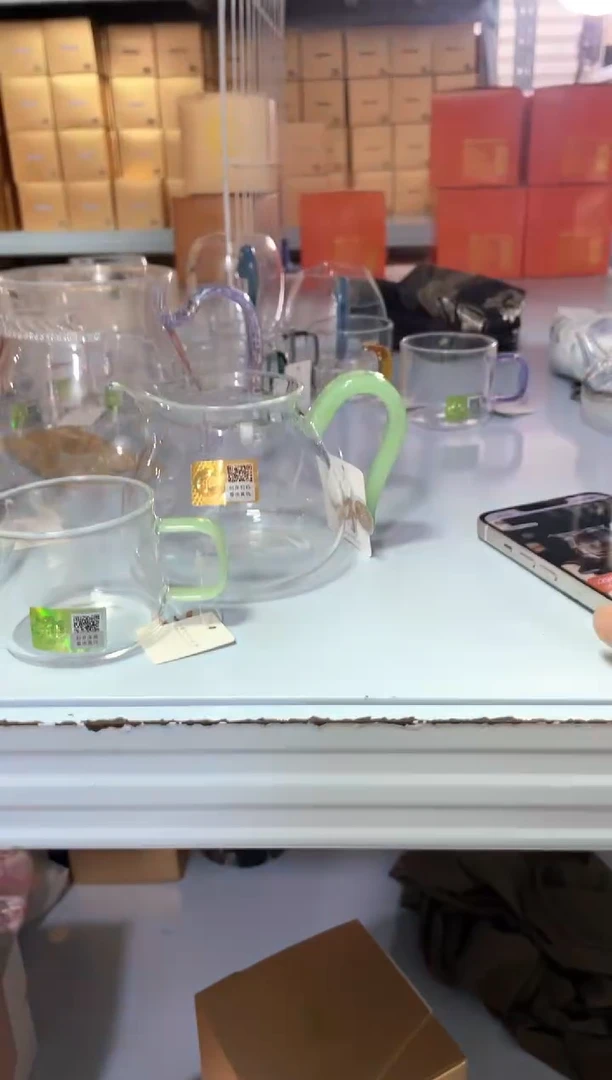 禾器/晶悦茶海/浅玉+禾器清禾杯一个装浅玉色