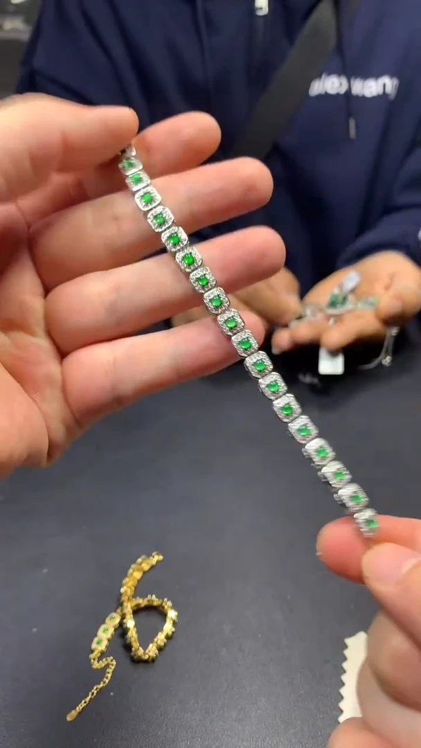 【闪购商品】翡翠手链未镶嵌0749253294/多样性发一