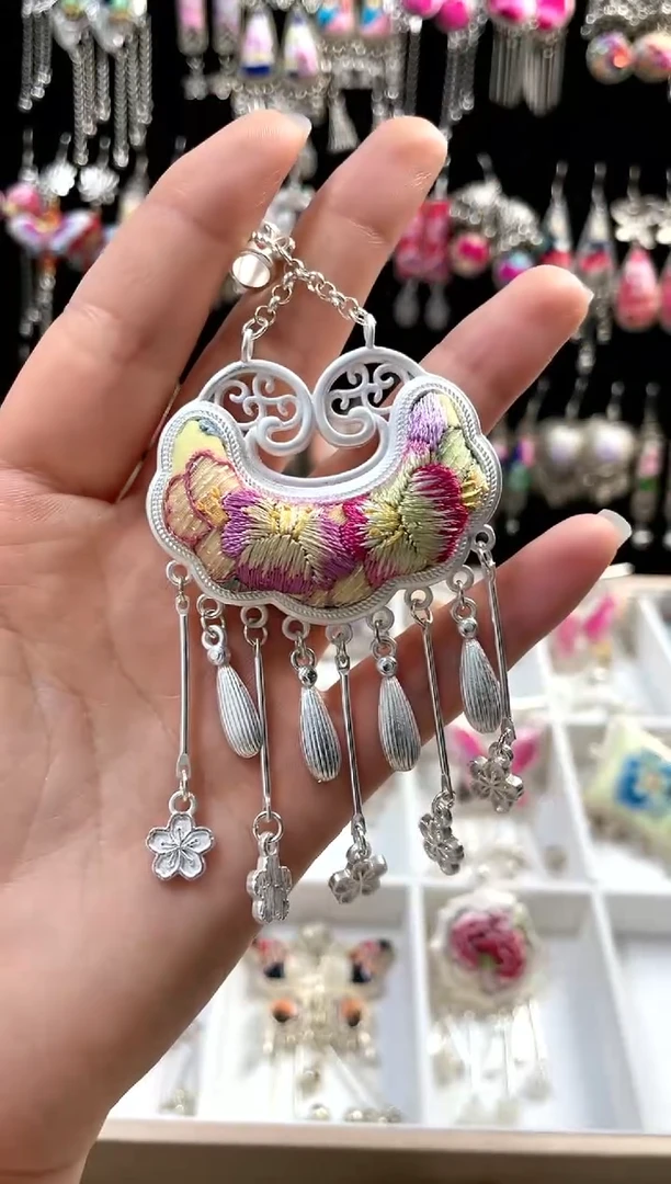 【闪购商品】织绣非遗刺绣饰品