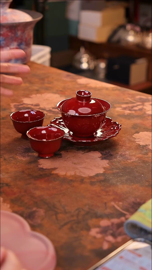 【闪购商品】陶瓷茶具（无礼盒无茶盘）@@A11980