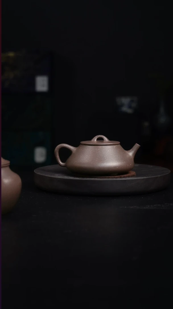 茶壶紫砂用****2何杰  平盖壶