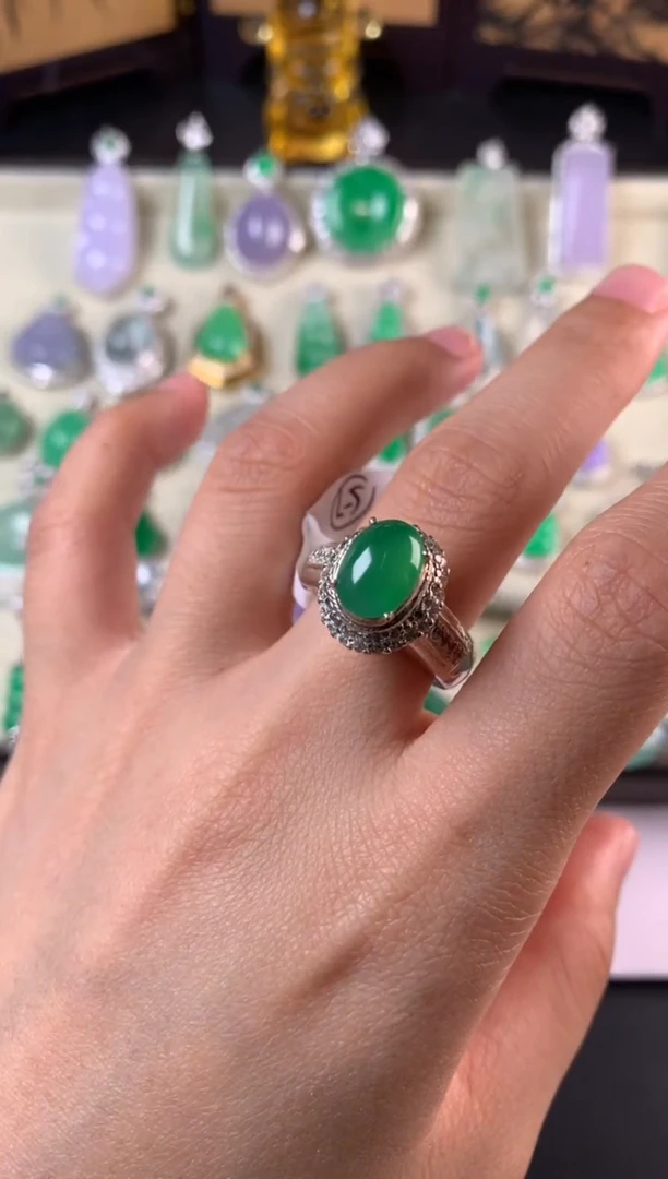 未镶嵌定制翡翠裸石（镶嵌定制）