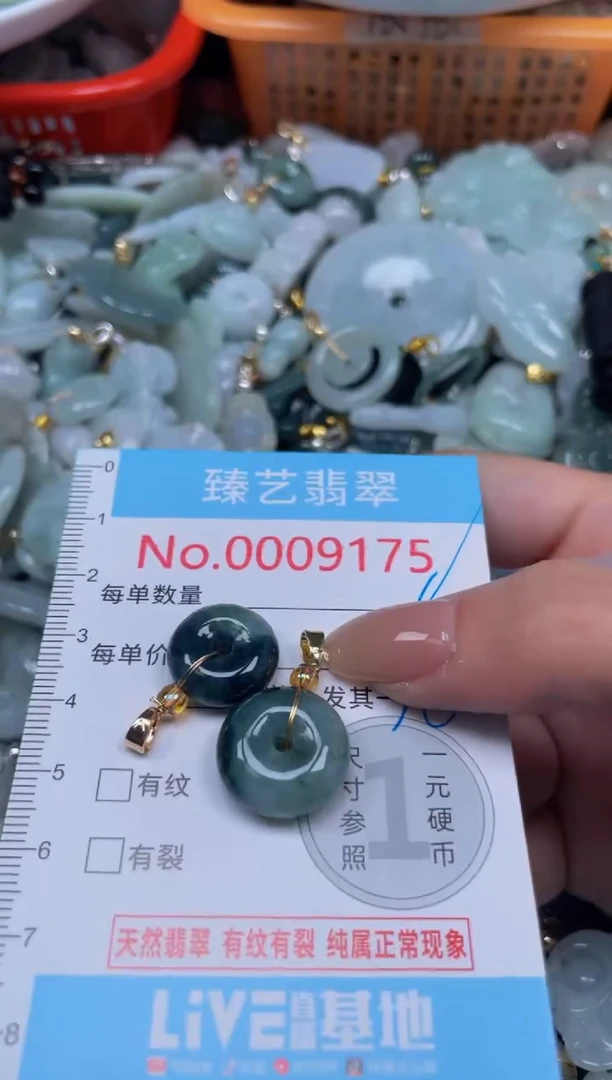 颈饰未镶嵌翡翠9175