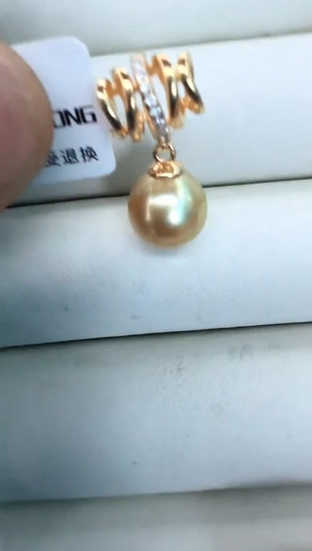【闪购商品】海水珍珠颈饰银S925镶嵌吊坠