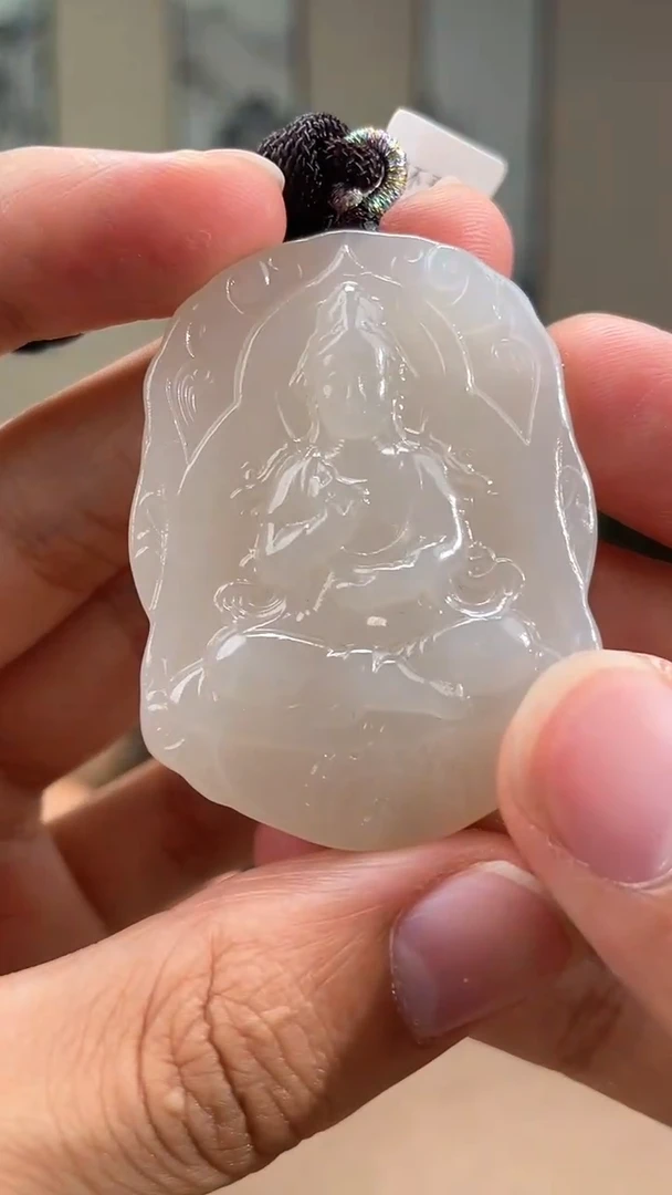 和田玉未镶嵌颈饰多样性拍一发一090041