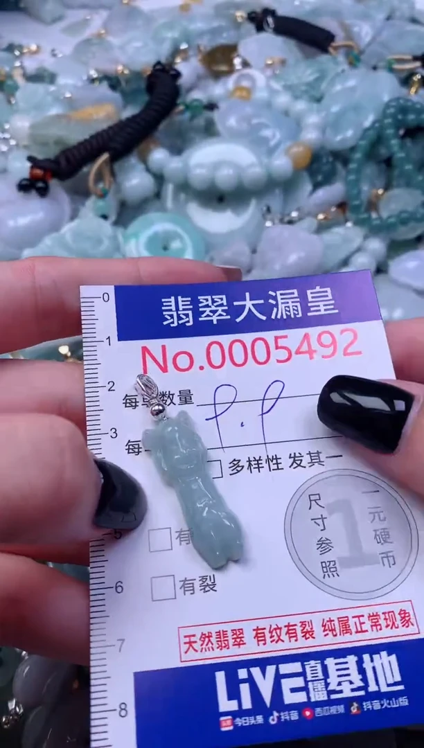颈饰未镶嵌翡翠5492