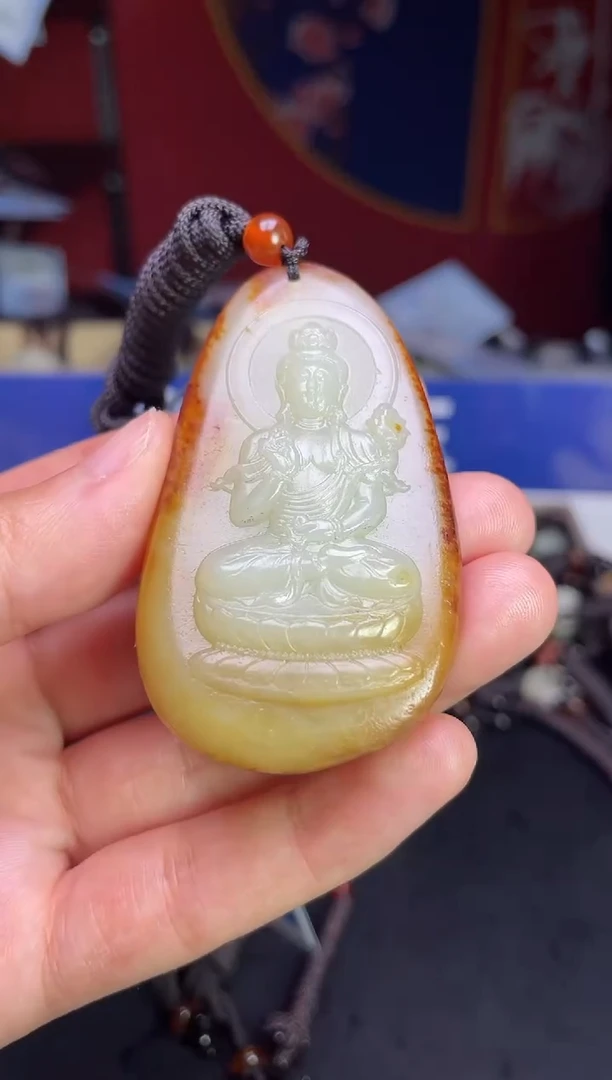 颈饰未镶嵌和田玉123