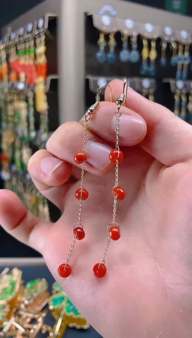 【闪购商品】翡翠耳饰合金0123翡翠饰品