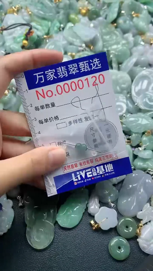 吊坠(不含链)未镶嵌翡翠0120