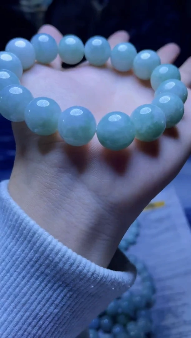 【闪购商品】定制翡翠未镶嵌珠串