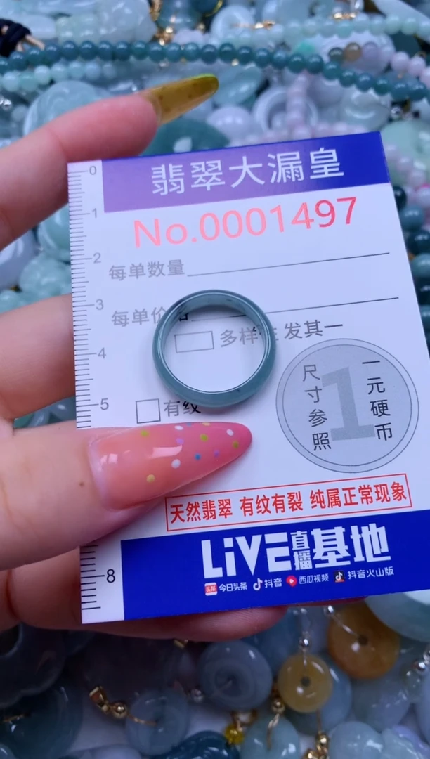 翡翠未镶嵌吊坠(不含链)1497